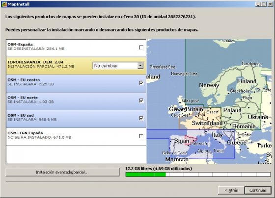 Actualizar mapas de un GPS Garmin con Garmin MapInstall