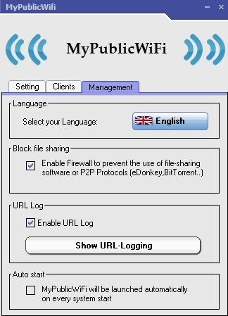 Activar protección firewall de punto de acceso WiFi