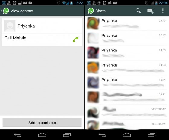 Priyanka para WhatsApp