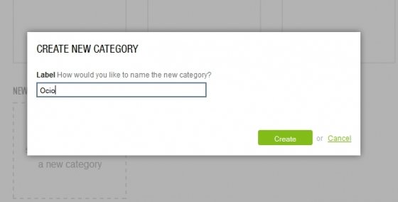 Crear nuevas categorías en feedly