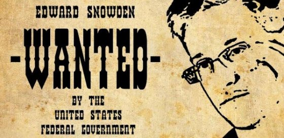 Cartel de búsqueda de Edward Snowden