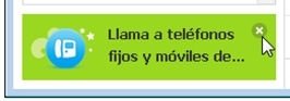 Banner de publicidad en Skype