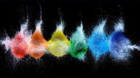 Imagen Slow Motion de globos de agua