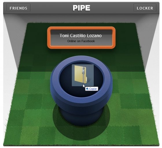 Privacidad de los archivos enviados por Facebook con Pipe