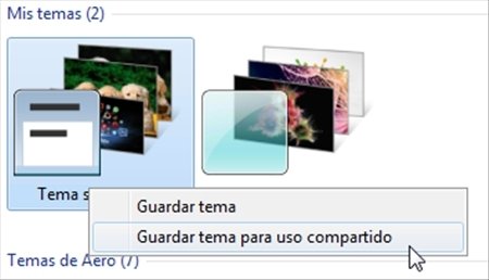 Guardar el tema