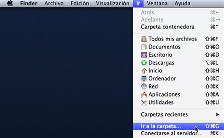 Ir a la carpeta