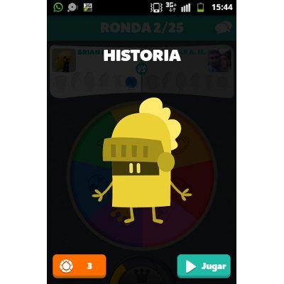 Ve primero a por las categorías fáciles de Preguntados