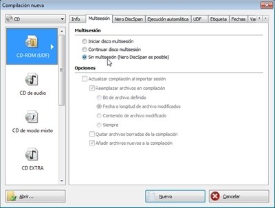 Grabar un disco