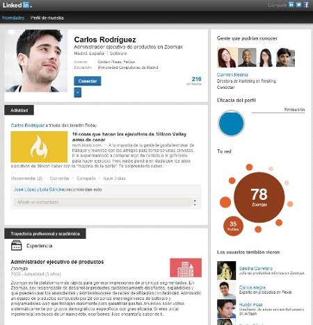 Perfil LinkedIn