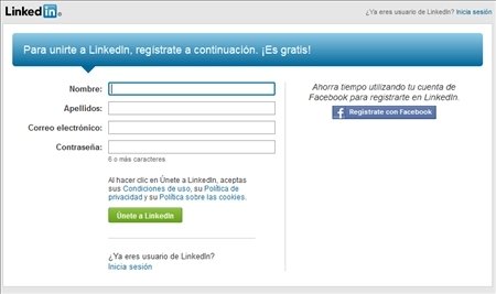 Registro LinkedIn