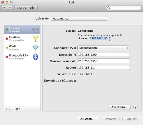Dirección ID y MAC 2