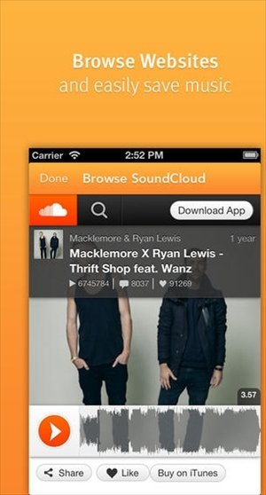 Descargar canciones SoundCloud iPhone