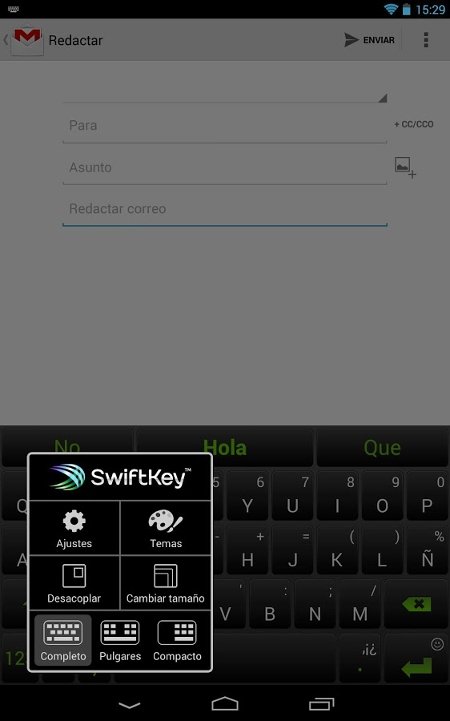 Teclado Swiftkey para Android