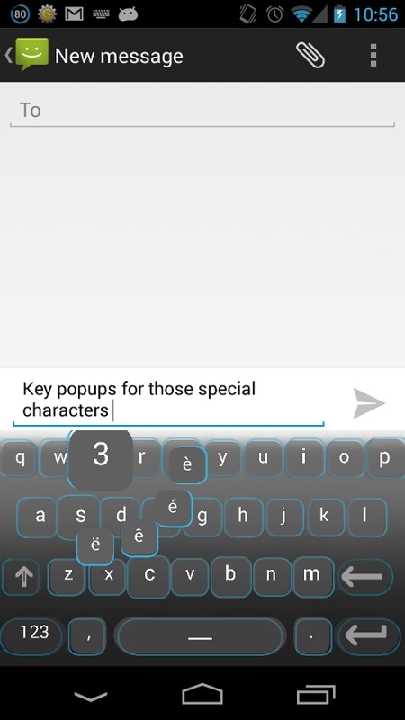 Dynamic Keyboard es el teclado dinámico para Android