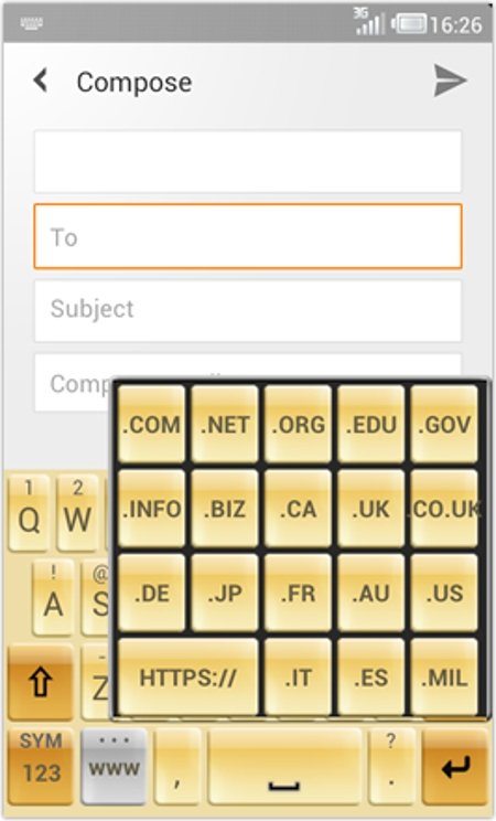 TypeSmart para Android predice frases completas