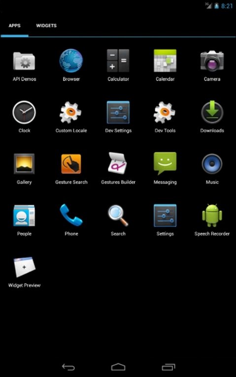 Gestos en Google Gesture Search