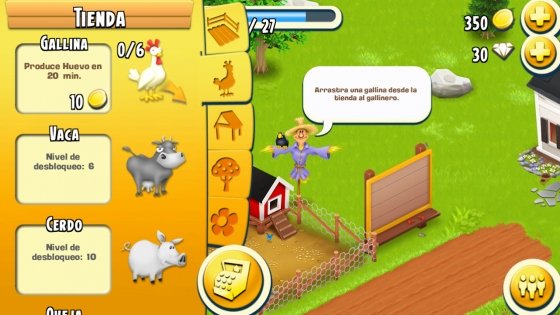 La tienda de Hay Day
