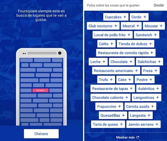 Comenzando a usar Foursquare
