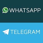 WhatsApp vs. Telegram (Infografía)
