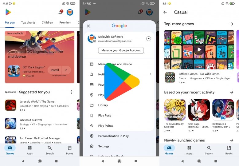 Google Play Store es la tienda oficial de apps y juegos de Google