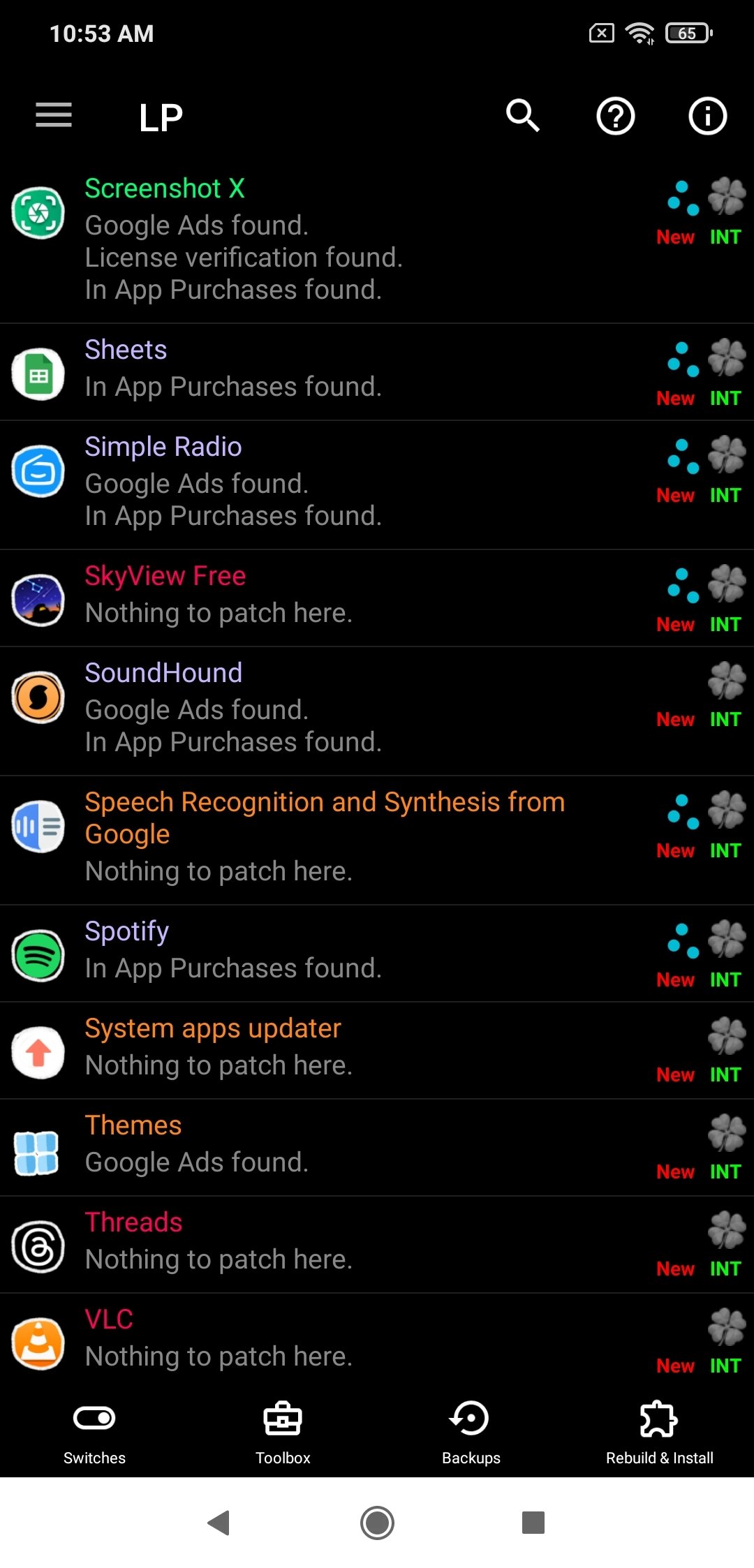 Lucky Patcher APK (Gratis) Última Versión 4