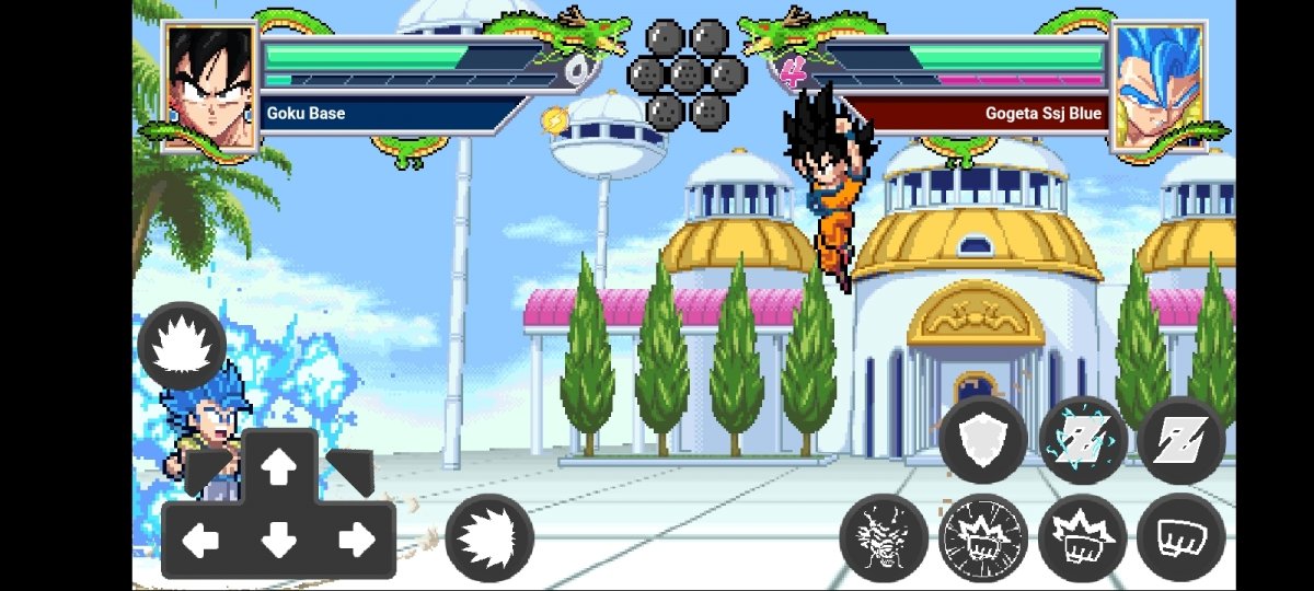 Batalla pixelada en Z Legends 3