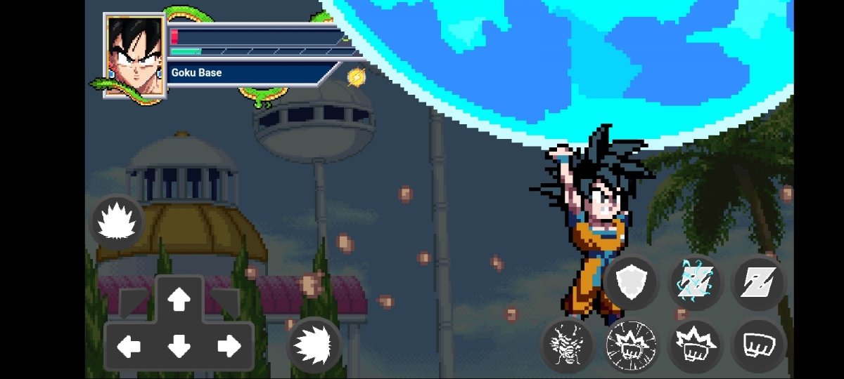 Ataque especial de Son Goku en Z Legends 3