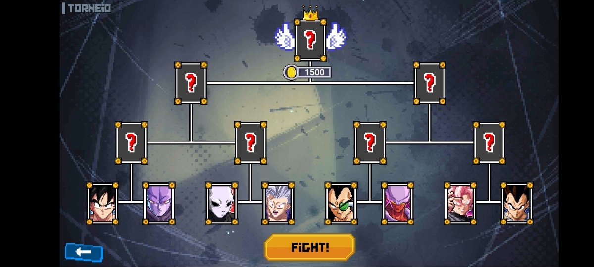 Preparación del modo torneo en Z Legends 3