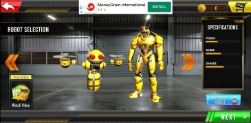 Bee Robot Car Transformation Game immagine 3 Thumbnail
