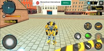 Bee Robot Car Transformation Game imagen 5 Thumbnail