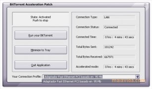 BitTorrent Acceleration Patch image 2 Thumbnail
