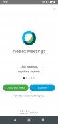 Cisco Webex Meetings immagine 3 Thumbnail