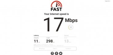 fast com internet speed test