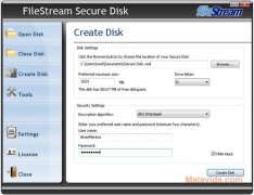 FileStream Secure Disk imagen 1 Thumbnail