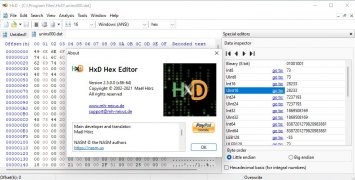 HxD Hex Editor Изображение 3 Thumbnail