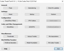 K-Lite Codec Pack