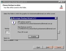 Messenger Backup Wizard 画像 3 Thumbnail