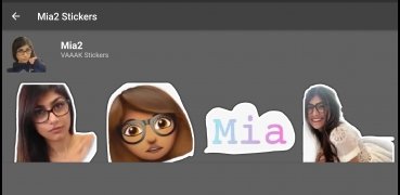 Mia Khalifa Stickers for WhatsApp image 4 Thumbnail