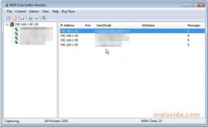 MSN Chat Sniffer Monitor imagen 4 Thumbnail