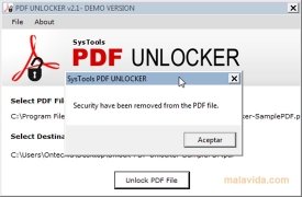 PDF Unlocker imagen 2 Thumbnail