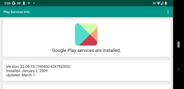 Play Services Info imagen 1 Thumbnail