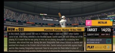 Sachin Saga Cricket Game Изображение 8 Thumbnail