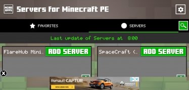 Servers for Minecraft PE Изображение 1 Thumbnail