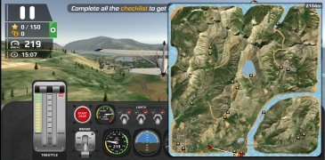 Simulador piloto de voo de avião imagem 10 Thumbnail
