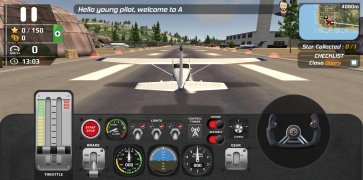 Simulador piloto de voo de avião imagem 7 Thumbnail