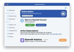 SiyanoAV MAC Antivirus 2025 imagem 8 Thumbnail
