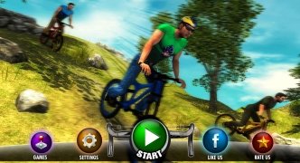 Uphill Offroad Bicycle Rider image 2 Thumbnail