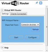 Virtual WiFi Router image 1 Thumbnail