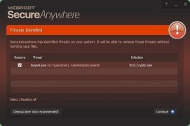 Webroot SecureAnywhere AntiVirus 画像 3 Thumbnail
