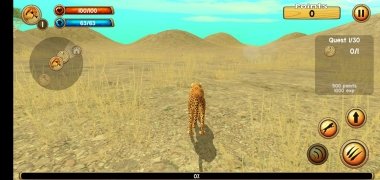 Wild Cheetah Sim 3D imagem 4 Thumbnail